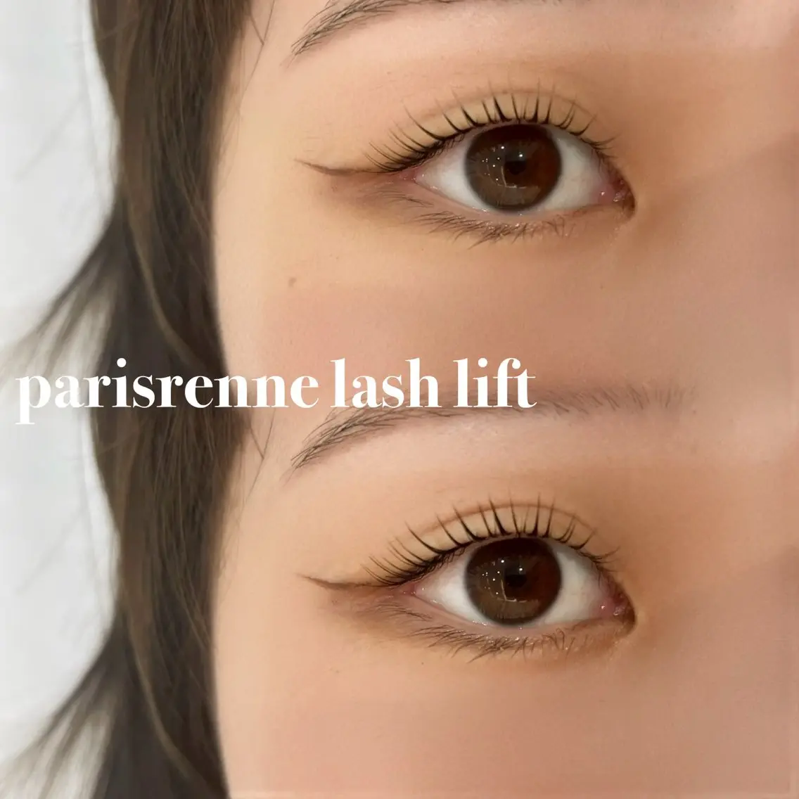 マツエク・マツパ ナチュラル パリジェンヌラッシュリフト Aoi⭐️ 心斎橋eyelashのマツエク・マツパデザイン