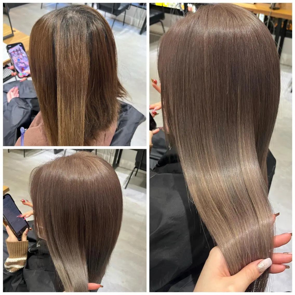 ロング カラー ヘアカラー トリートメント エクステ MAKO ❤️🔥NEXTのヘアスタイル