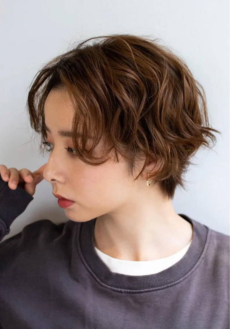 カット ＋ ケアパーマの写真