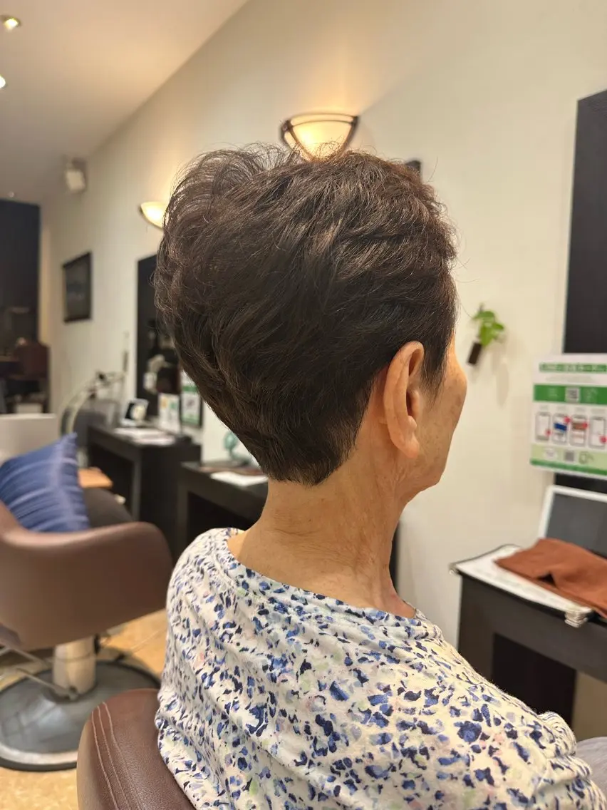 ショート 保井 実奈美のヘアスタイル