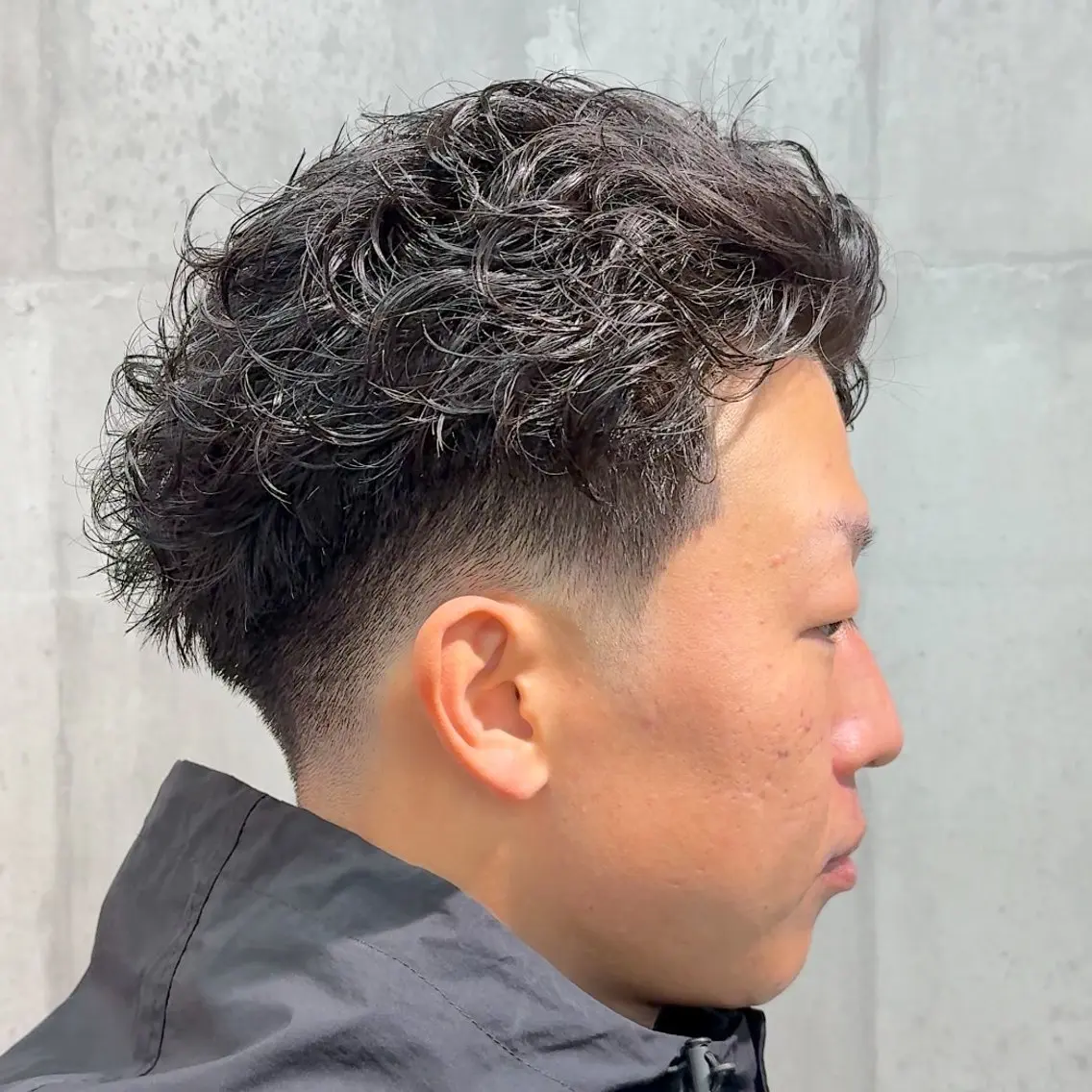 ショート パーマ ヘアアレンジ メンズ MENIN メンズ サロン 望月 涼太のヘアスタイル