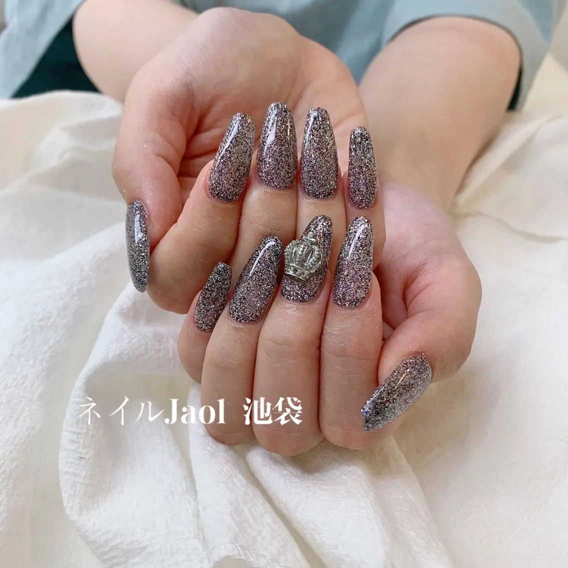 ロング ネイルJaol 池袋のネイルデザイン