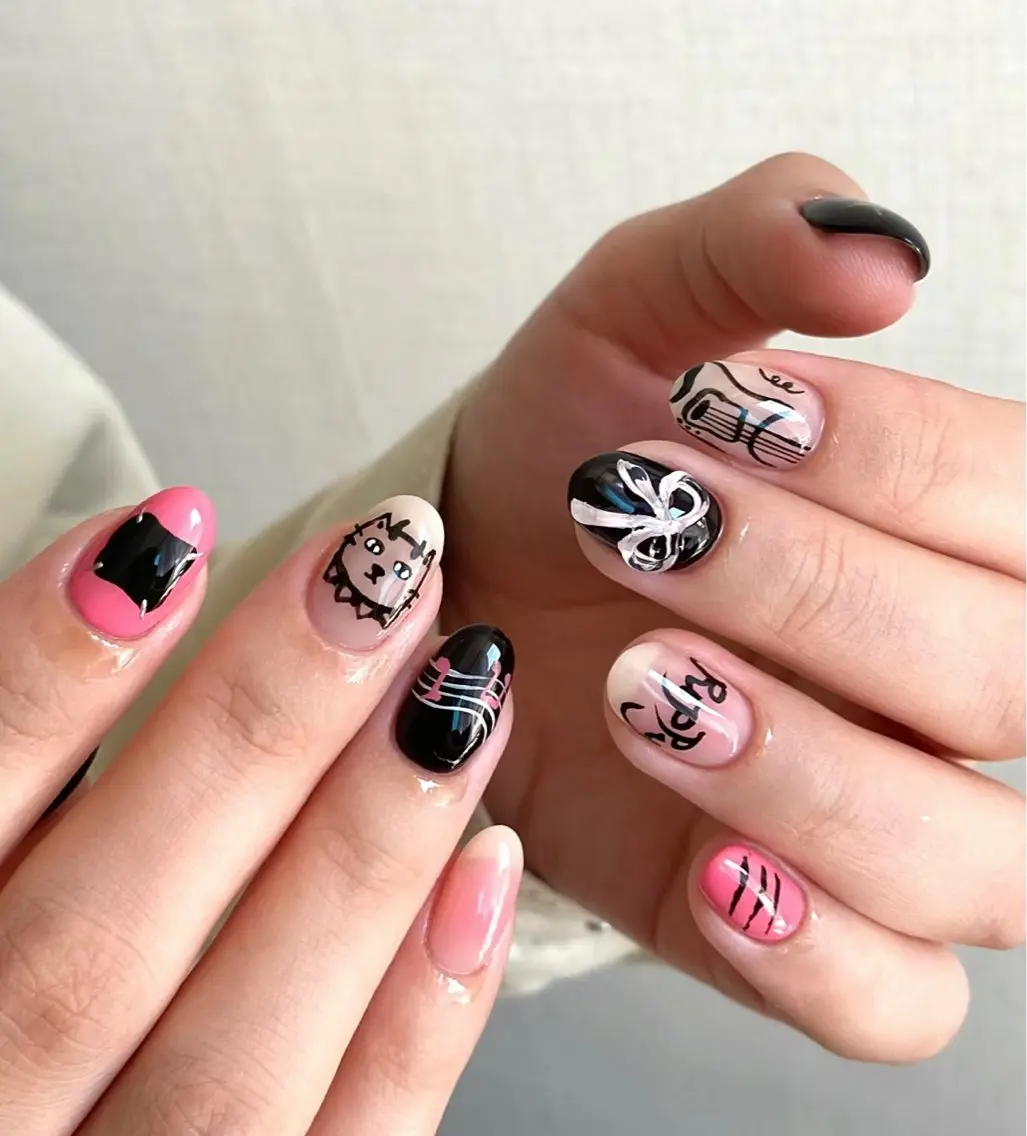 ネイル ハンドネイル ハンドケア 🍑 momo_nailのネイルデザイン