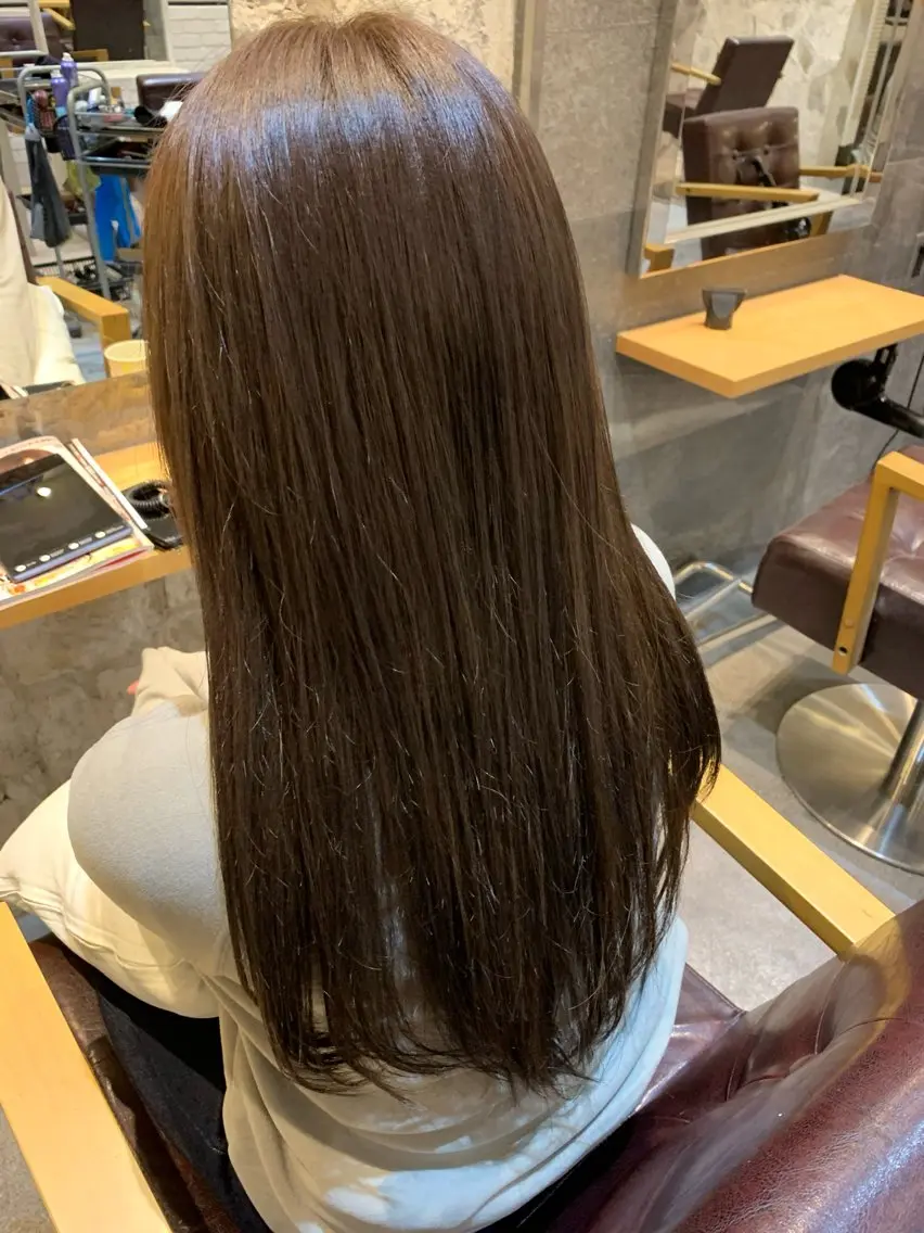 ロング カラー 塚本 昂のヘアスタイル