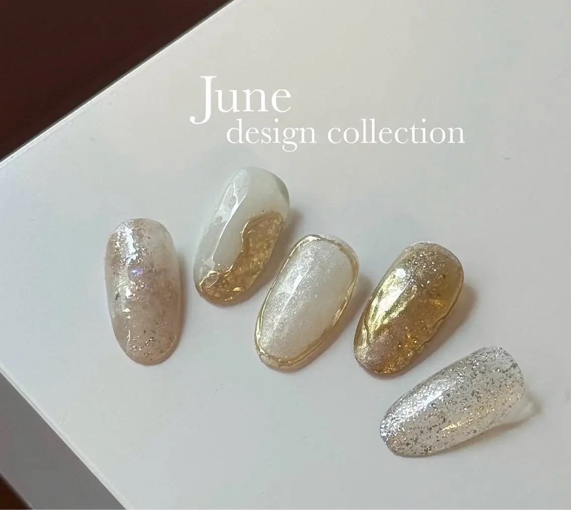 ネイル ハンドネイル sparkling mint_聖のネイルデザイン