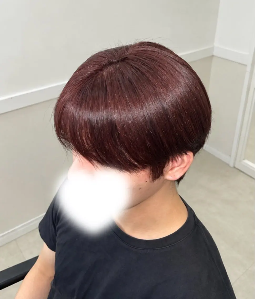 ショート カラー メンズ カット ヘアカラー 🇰🇷韓国ヘア/ sumireのヘアスタイル