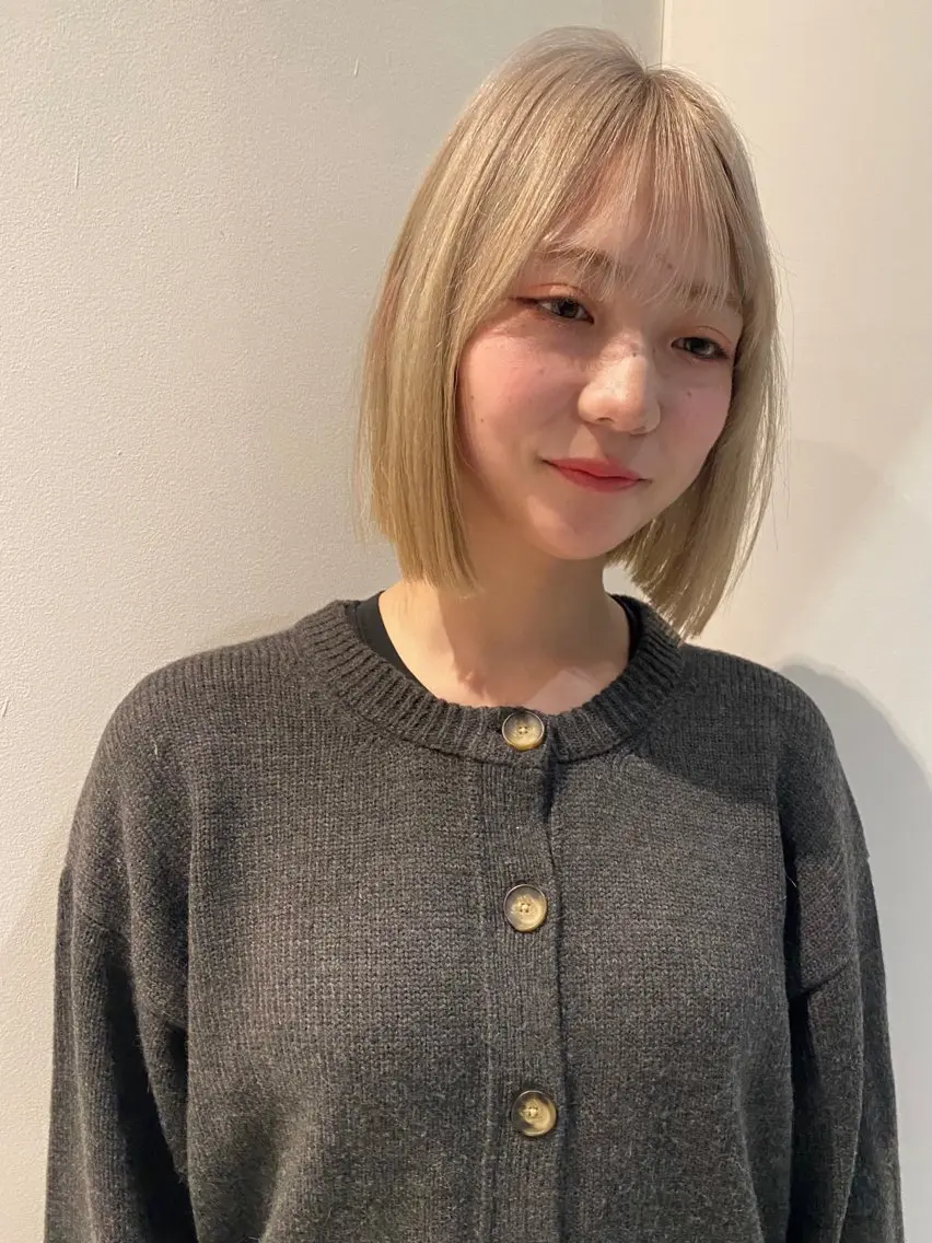 ショート カラー カット ヘアカラー トリートメント mai / linoah˚✧のヘアスタイル