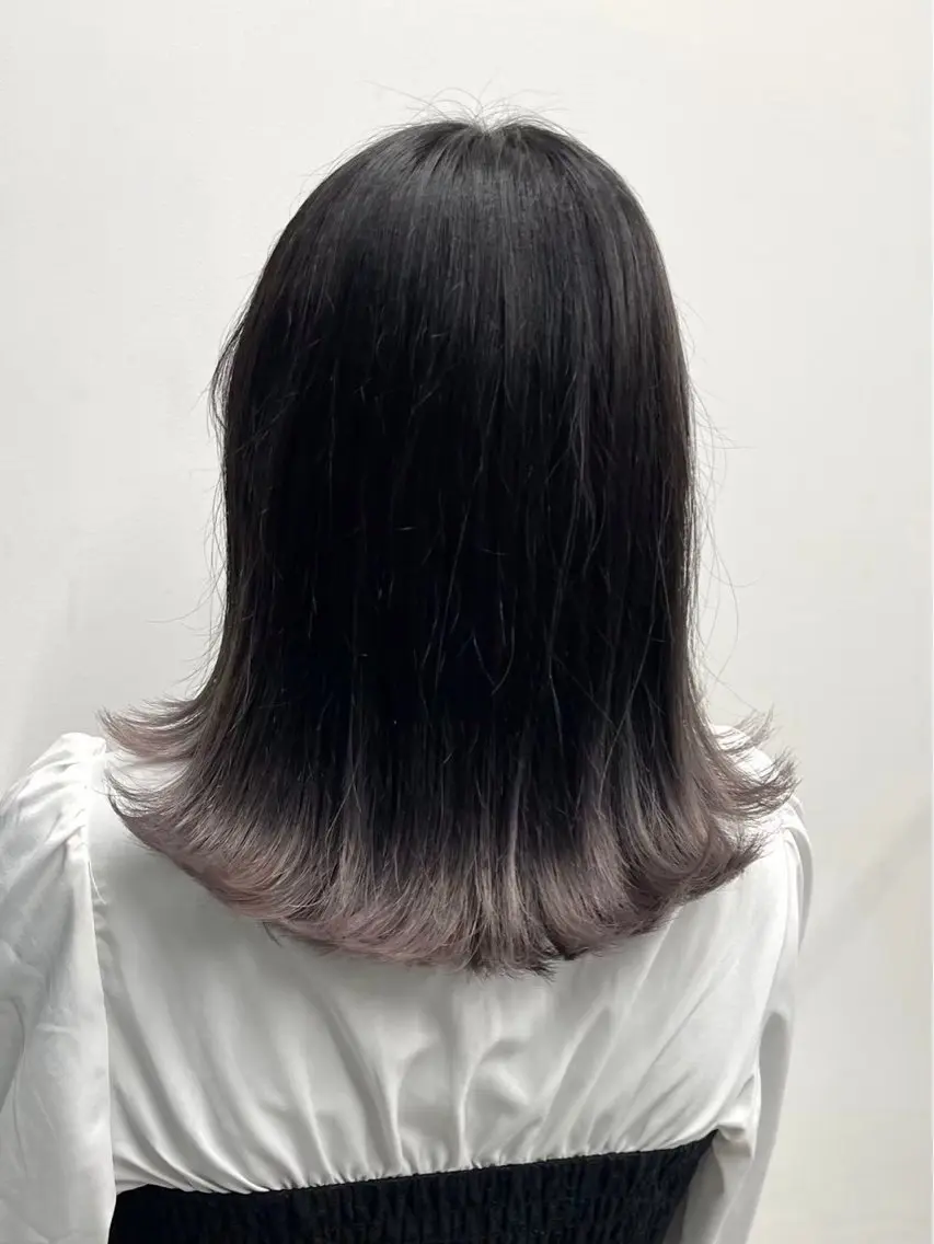 🉐メニュー🍀カット+艶カラー+縮毛矯正+TOKIOTR超音波アイロン付き🌟の写真