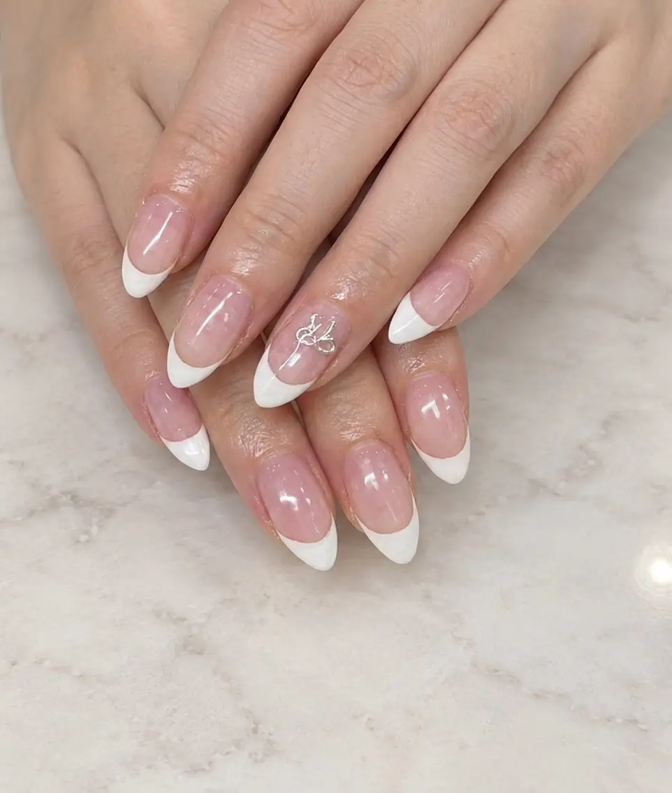 ネイル フレンチネイル ハンドネイル SALON ROOTのネイルデザイン