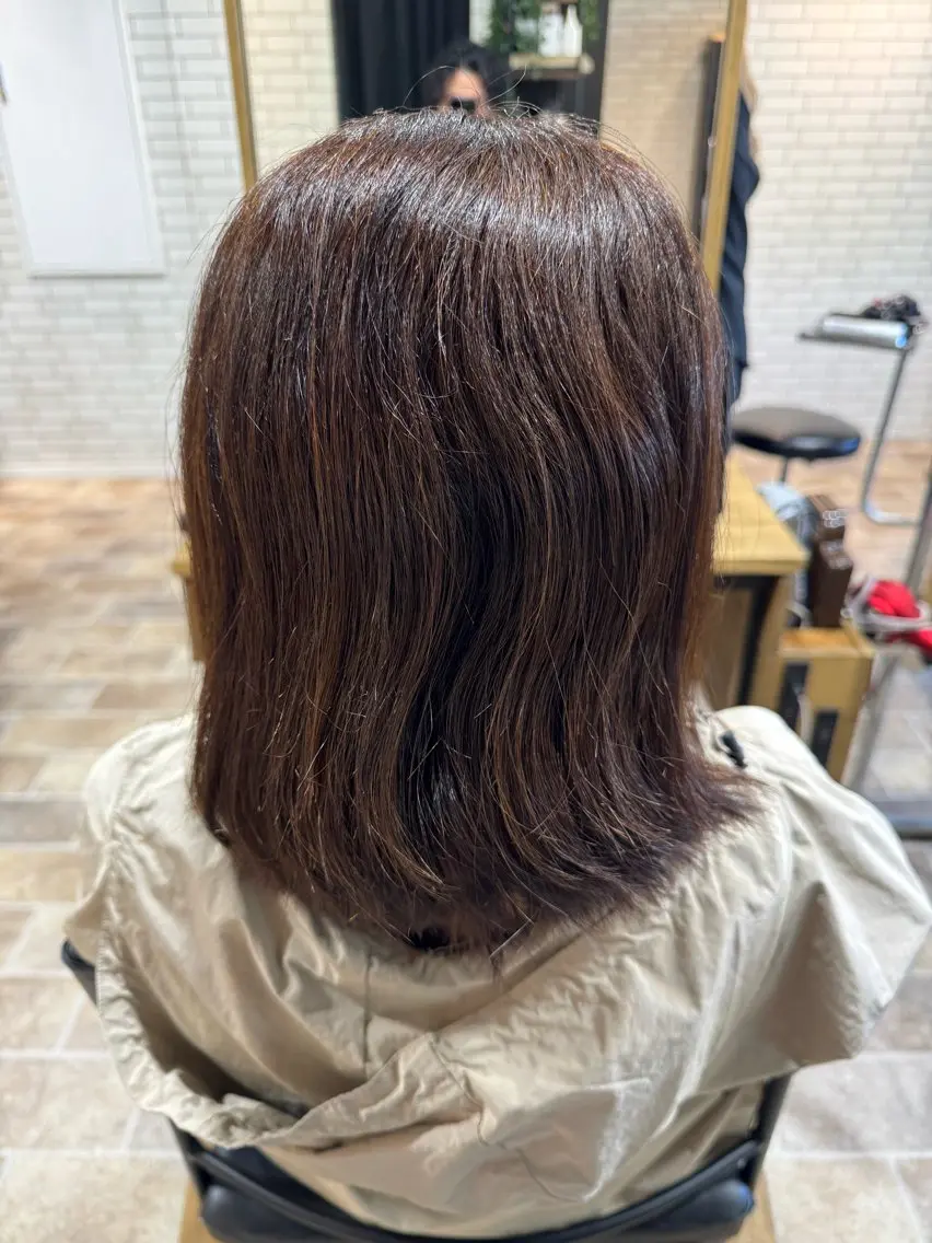 ミディアム ASHLEY 福島店のヘアスタイル