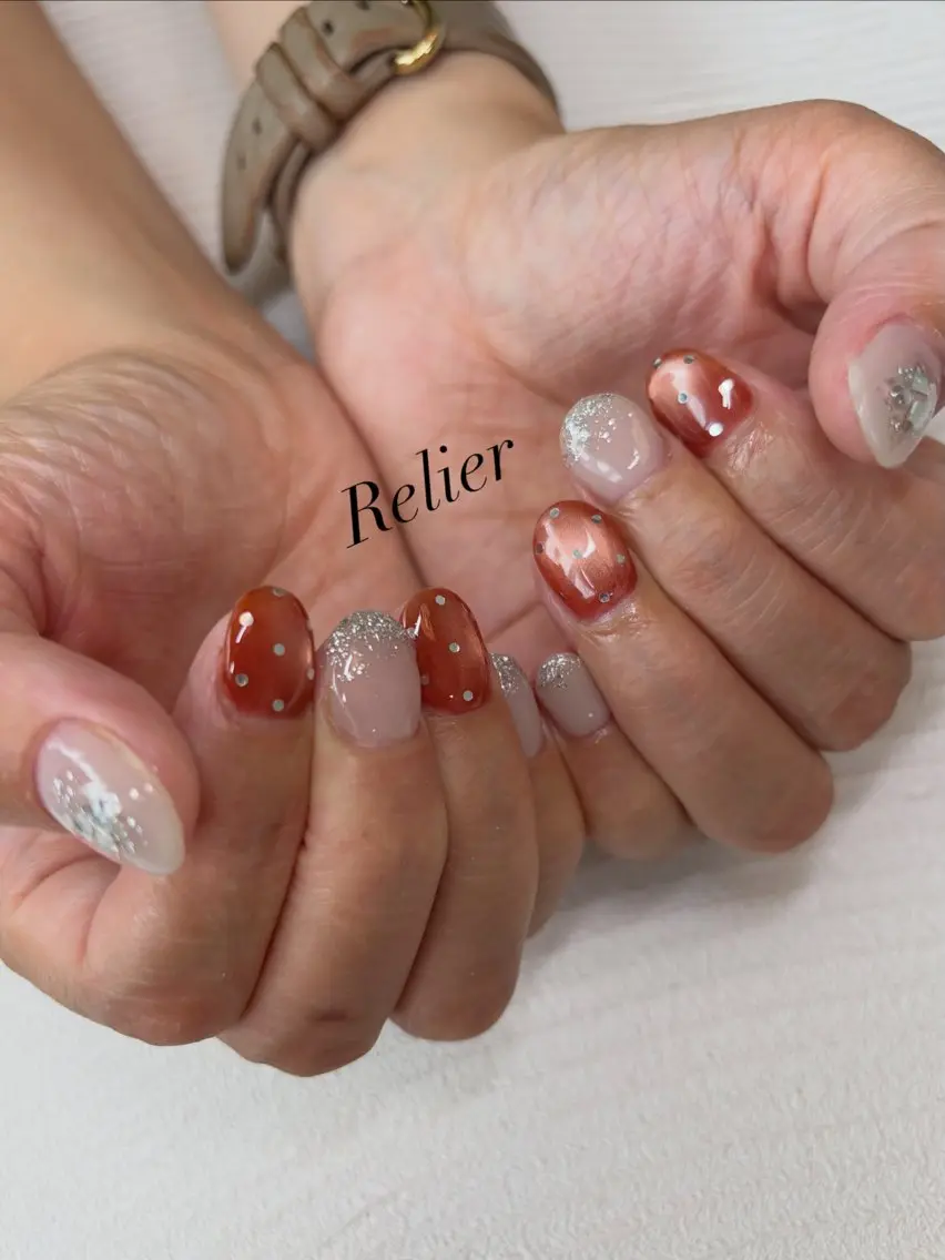 ネイル ハンドネイル Relier ルリエ ayakaのネイルデザイン