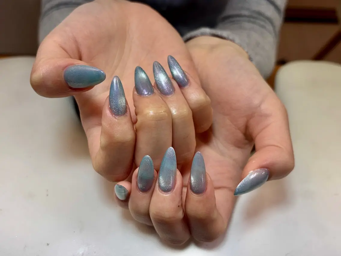 ネイル アートネイル チークネイル 長さ出し フレンチネイル ジェルネイル ハンドネイル ハンドケア Yumi Nail Seiのネイルデザイン