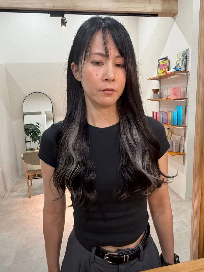 カラー カット ヘアカラー 透明感カラー/インナ ーカラー/木谷友哉のヘアスタイル