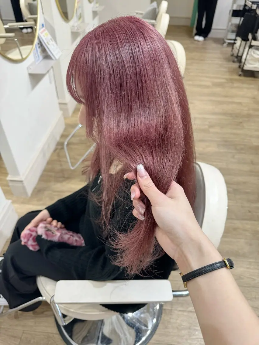 ロング カラー 🌷柔らかクリーミー 🤍kirari🌷のヘアスタイル