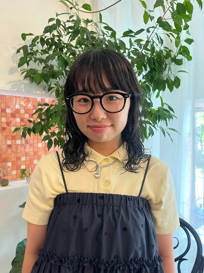 パーマ カット パーマ 高原 優のヘアスタイル