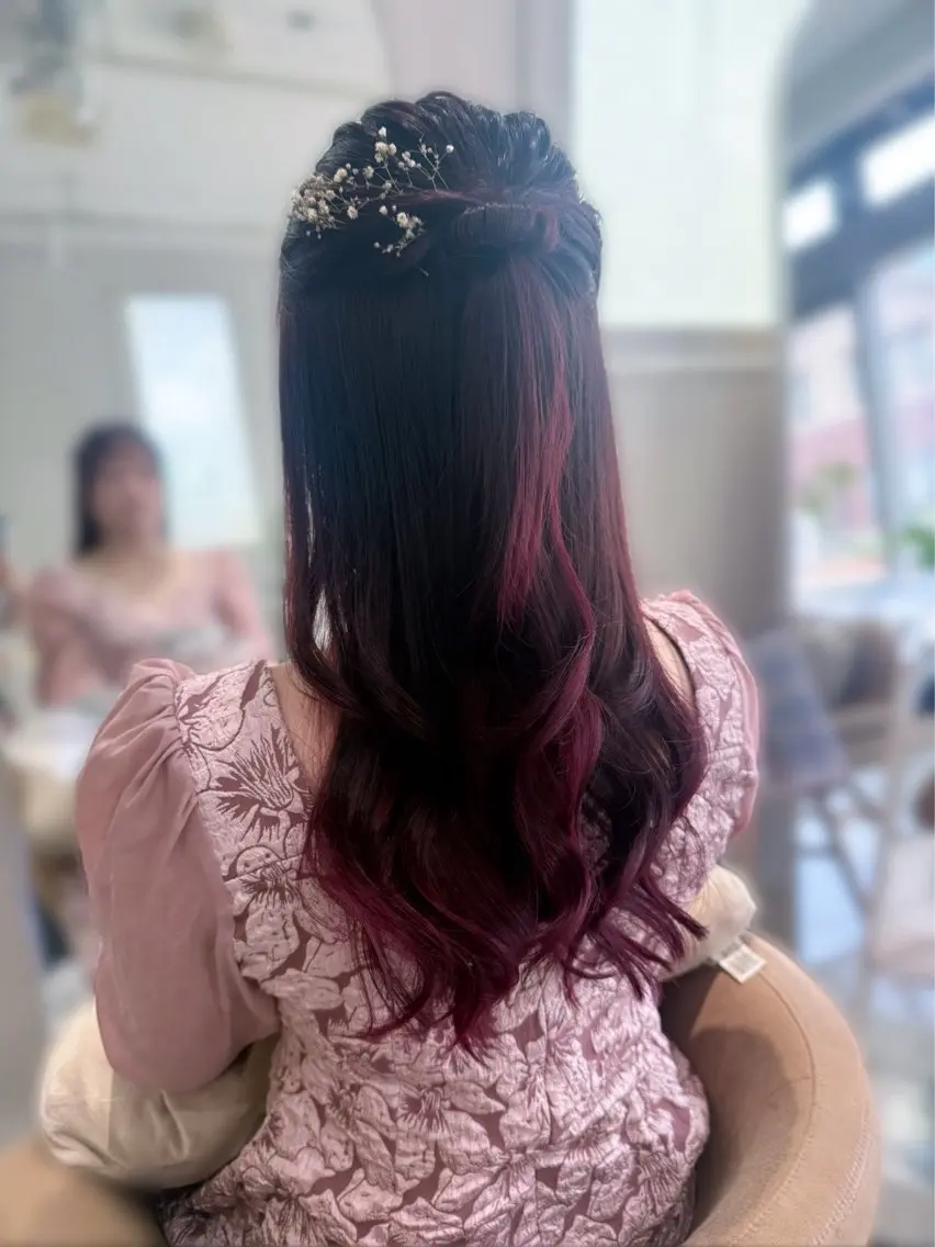 ロング カラー カット ヘアカラー 暖色/透明感カラー 🌷荘司まゆり🌷のヘアスタイル