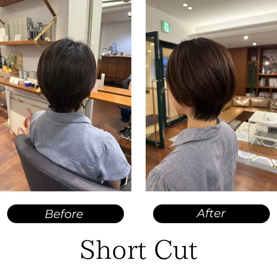 ショート ショートヘア 大前斗夢ショート /くびれカットのヘアスタイル