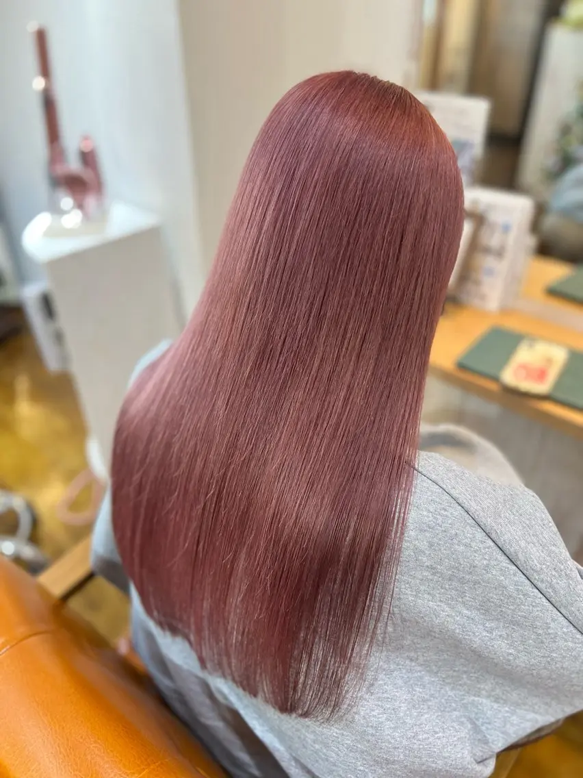 ロング カラー カット ヘアカラー 勢力 星南のヘアスタイル
