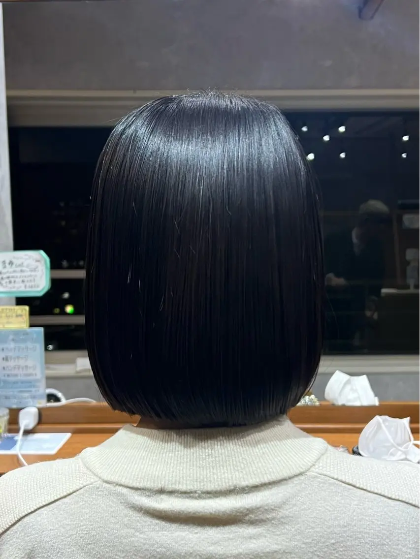 【minimo限定!】カット✂️➕艶感アップトリートメント✨➕ヘッドマッサージ💆🏻♀️の写真