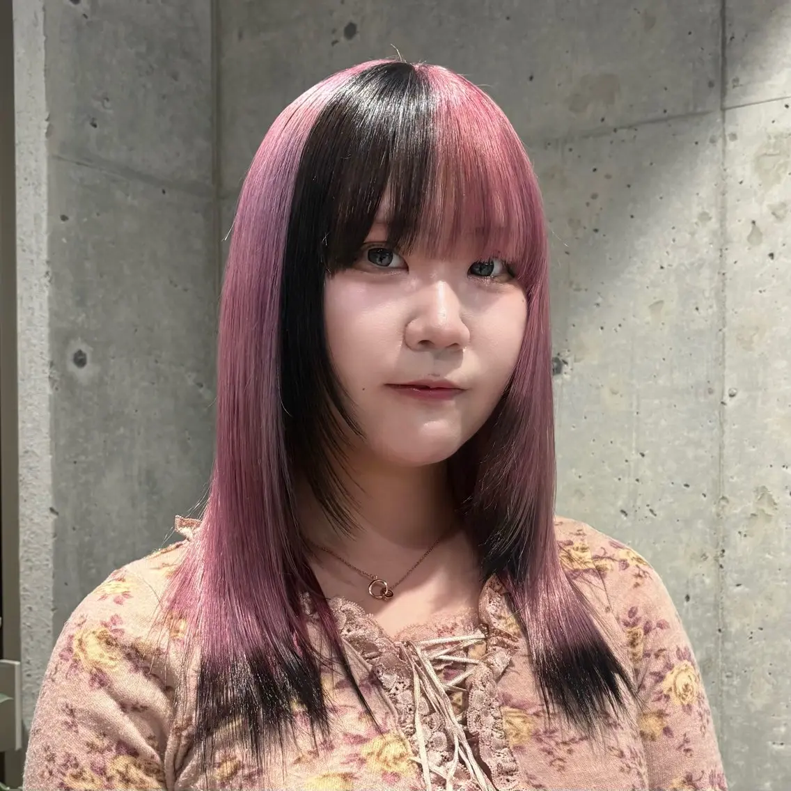 ミディアム カラー ヘアカラー トリートメント ヘアセット 最強デザインカラー/ ブリーチ/アヤミ🌟のヘアスタイル