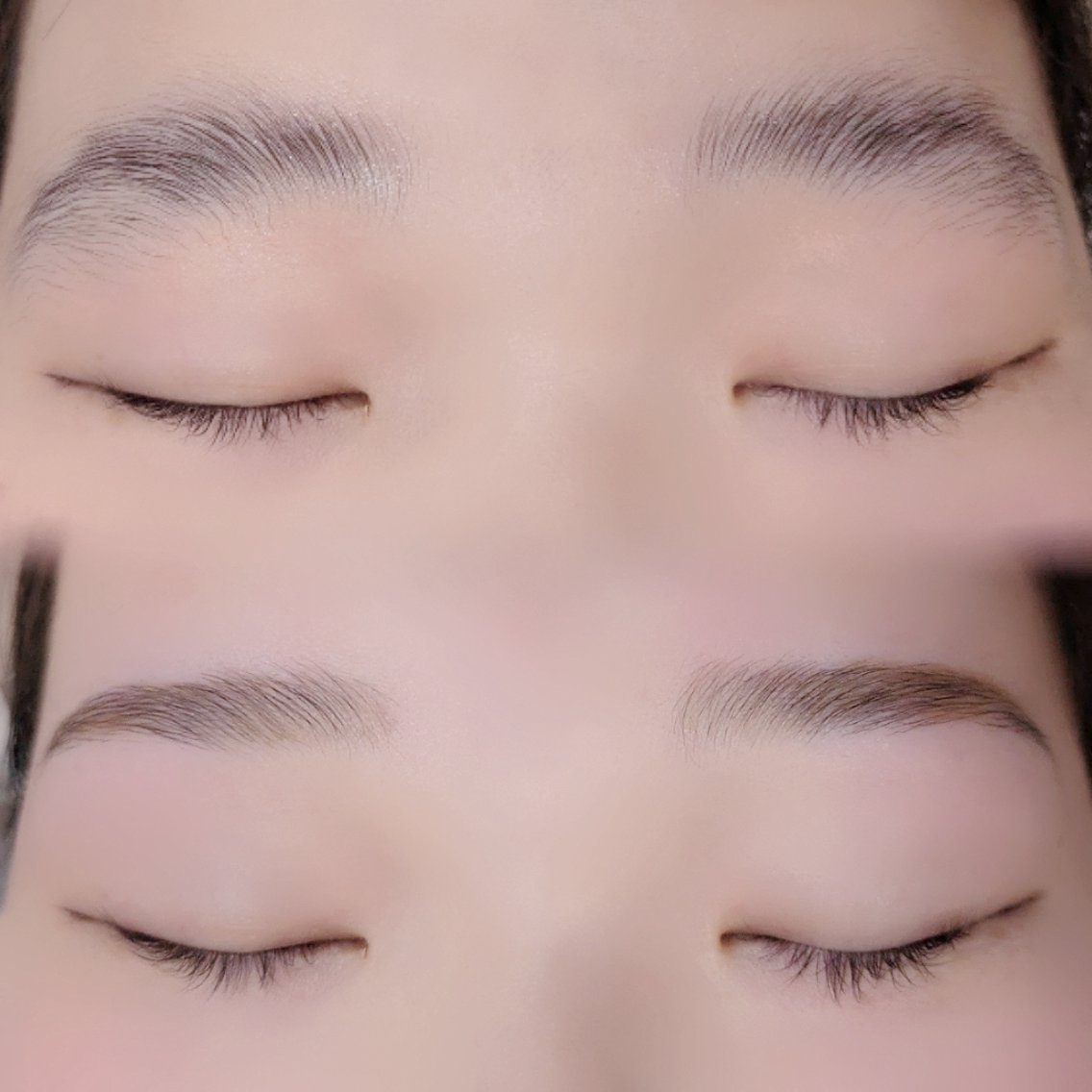 アイブロウ ハリウッドブロウリフト eyelashZen RINGO︎🤍のマツエク・マツパデザイン