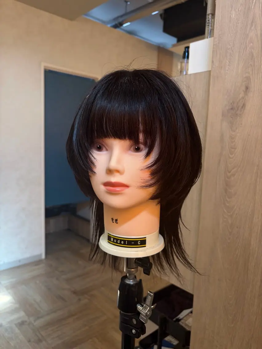 クラゲウルフカットの写真