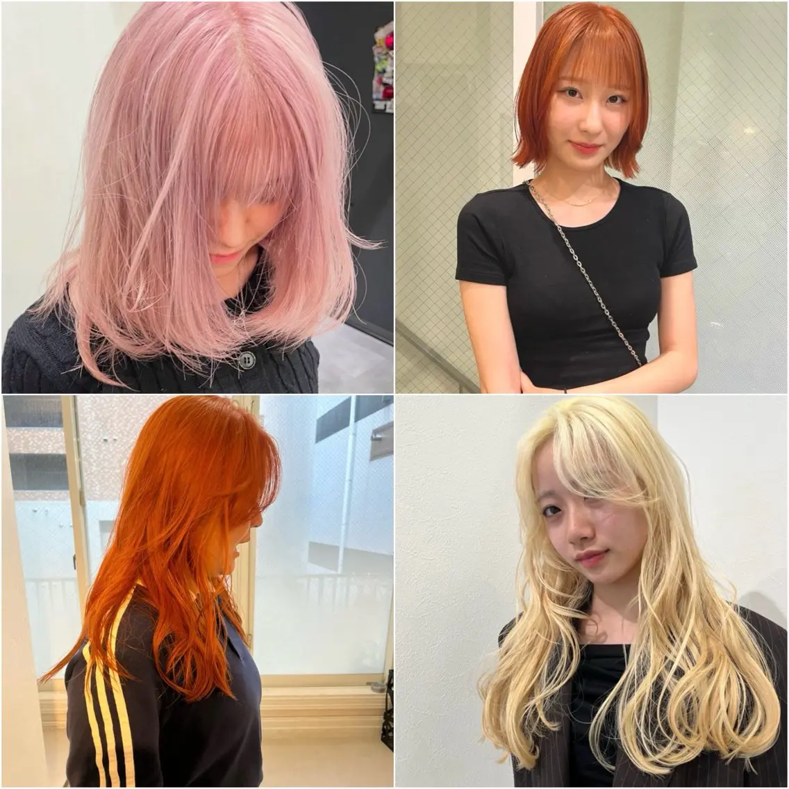 ショート カラー ブリーチ ケアブリーチ ハイトーンカラー カット ヘアカラー トリートメント NANA/ハイトーン メンズパーマのヘアスタイル