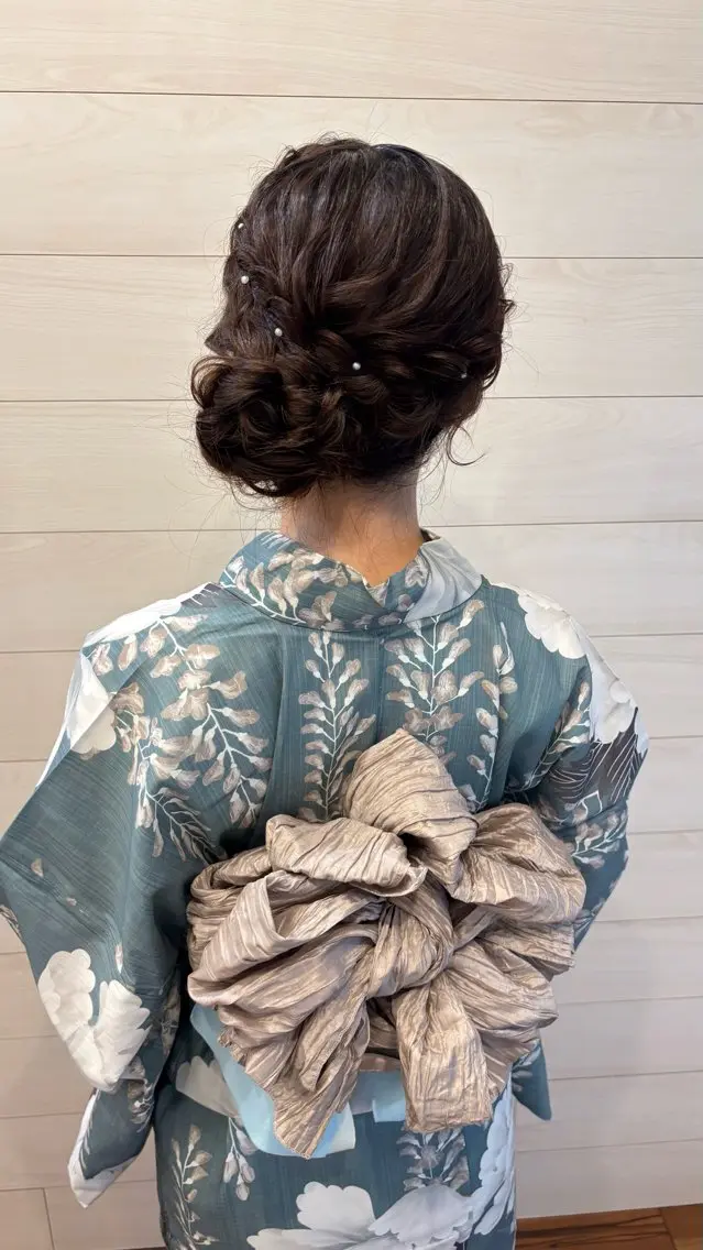 着付け muu.表参道 スタッフのネイルデザイン