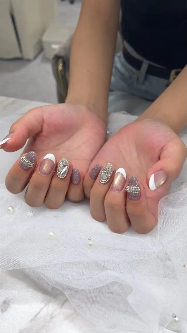ネイル ハンドネイル nail salon LaMu 袴田のネイルデザイン