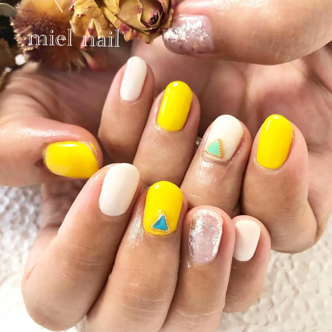 ネイル ハンドネイル miel nailのネイルデザイン