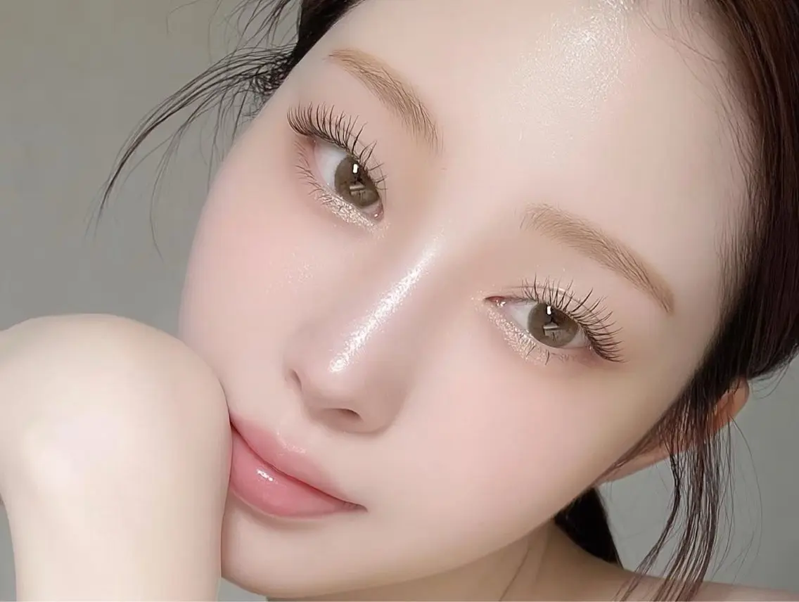 マツエク・マツパ 束感まつ毛 韓国風マツエク パリジェンヌラッシュリフト まつげパーマ 一重×まつ毛パーマ 束感まつげパーマ🩷 MOMOKAのマツエク・マツパデザイン