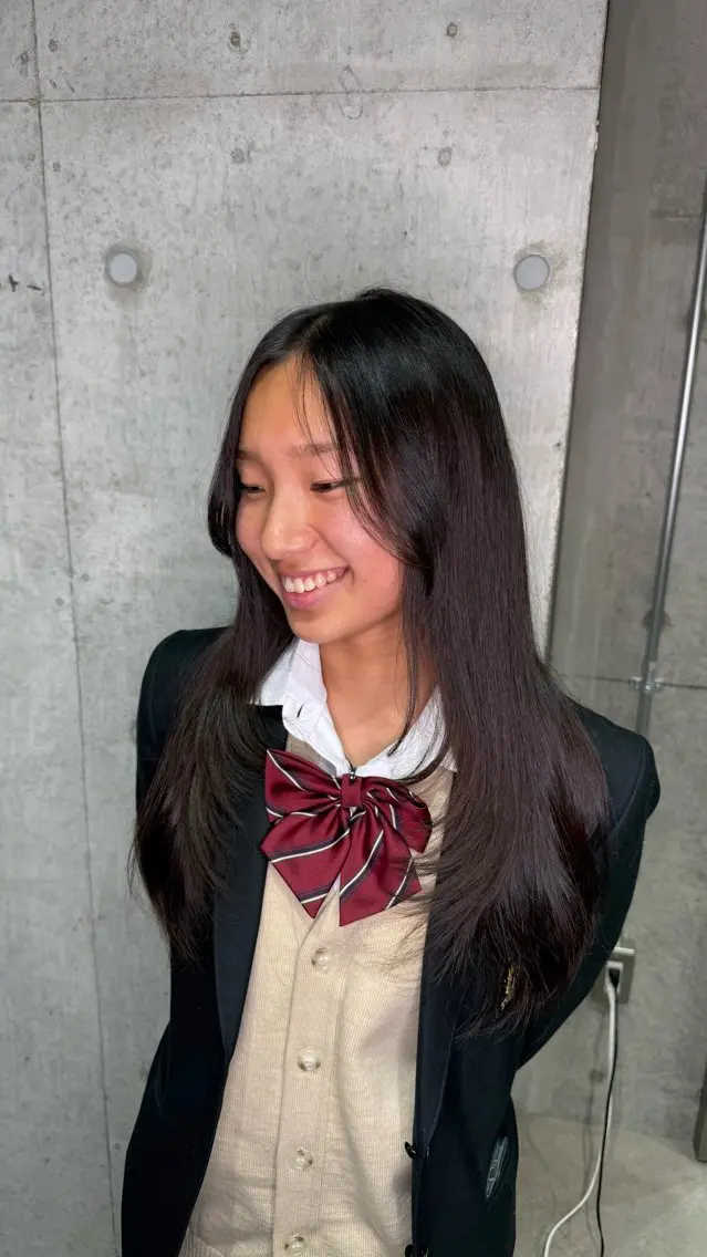 ロング RUKA👱🏻 メンズカットパーマのヘアスタイル