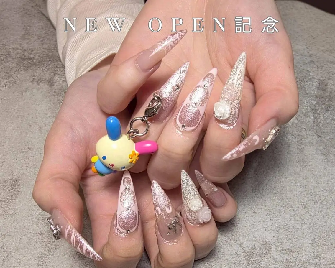 ネイル オーロラネイル ボルドー クリアネイル ドット フラッシュネイル ハンドネイル Toyale riri☆のネイルデザイン