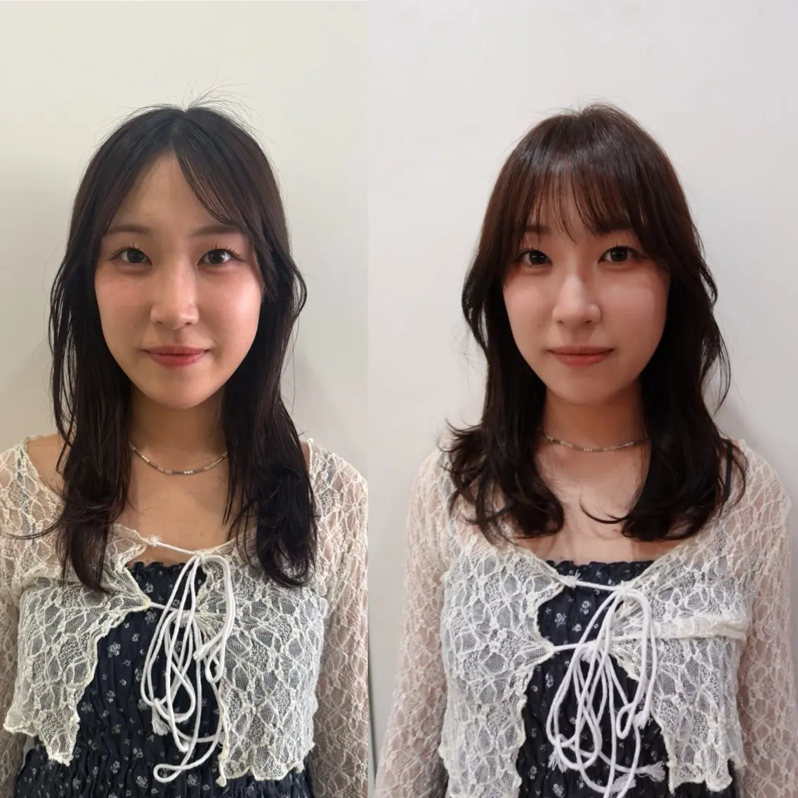 セミロング 【骨格診断】佃 知南のヘアスタイル