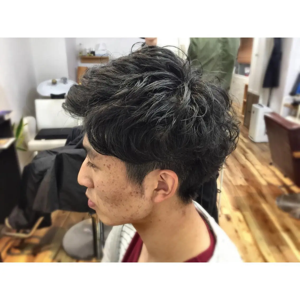 パーマ メンズ メンズパーマ 増山 大起のヘアスタイル