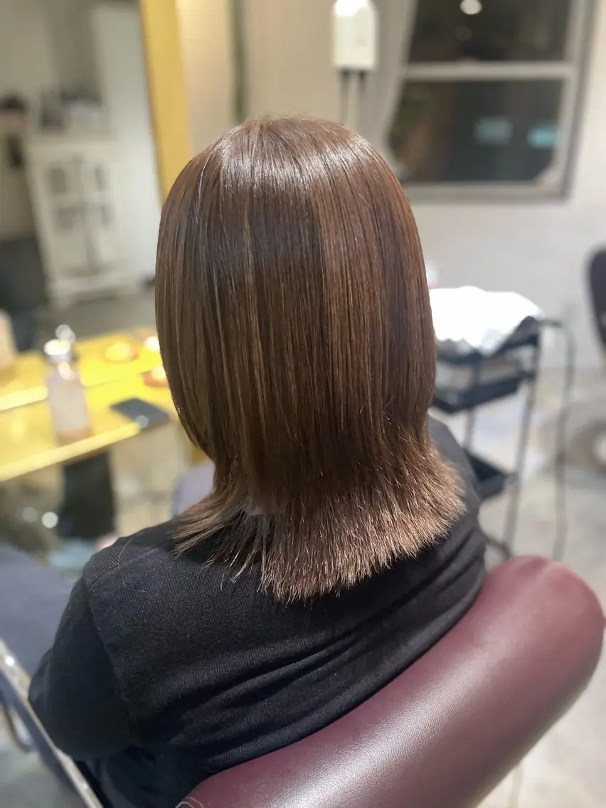カラー モデル様募集中🧡 nanamiのヘアスタイル