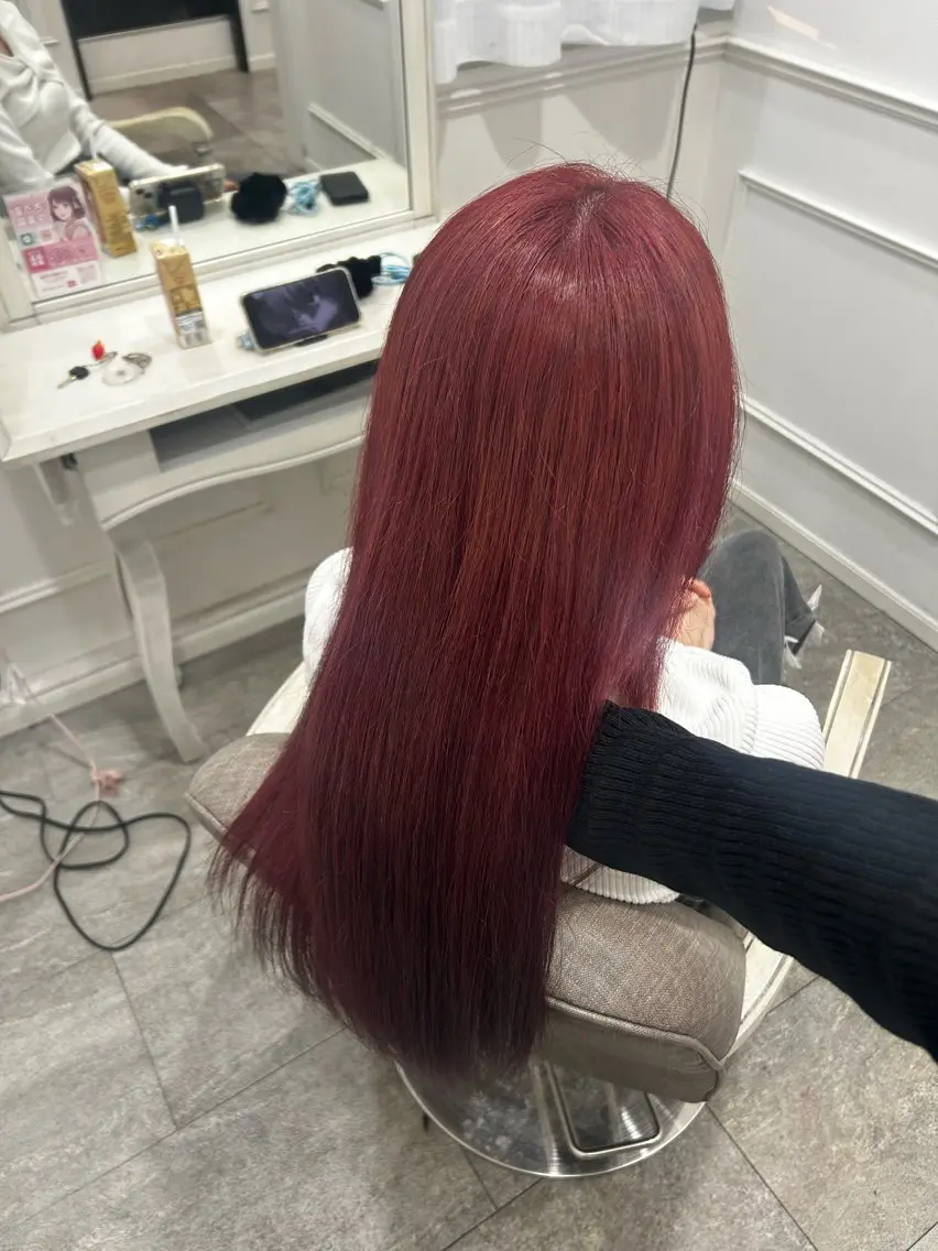 ロング 天野 優希のヘアスタイル