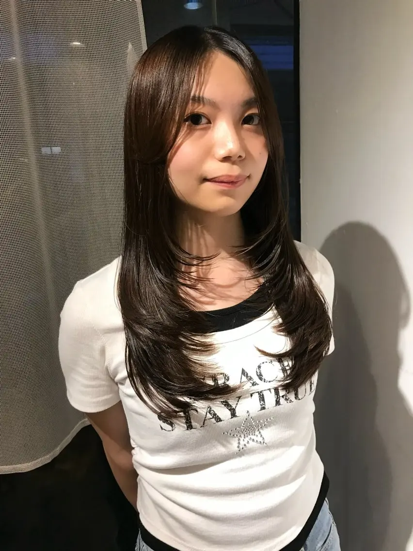 ロング lot れののヘアスタイル
