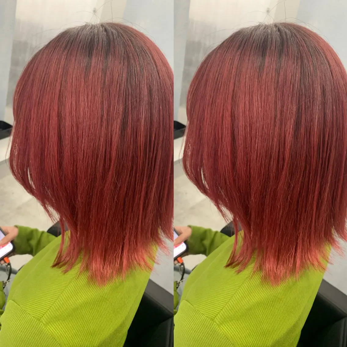 ミディアム ブリーチ無しカラー✨ 美鈴のヘアスタイル