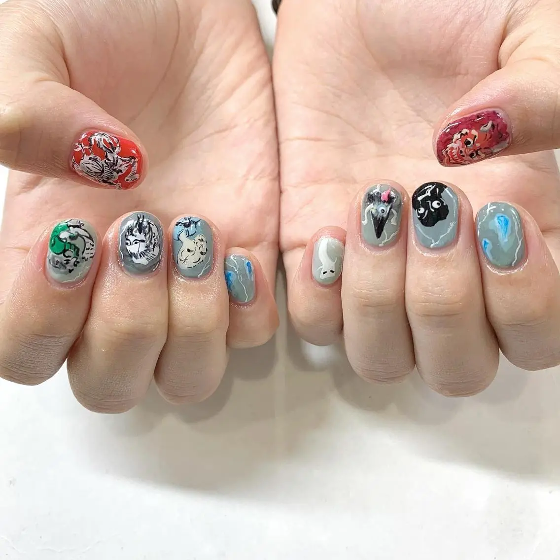 メンズ ネイル YUN君 🦍のネイルデザイン