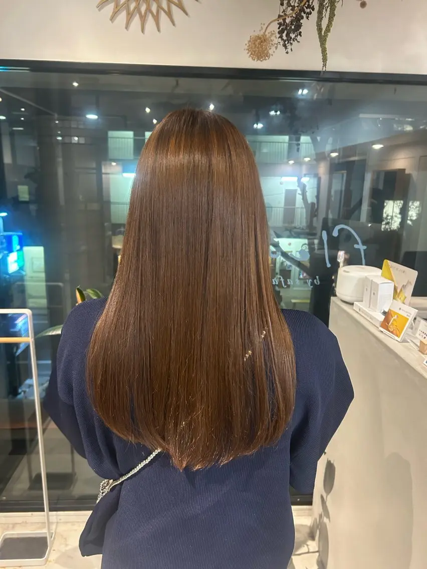 🪽‪艶さら美髪矯正🪽‪ 今だけ!!¥16,500⏩¥5,900  [💧梅雨の湿気対策におすすめ☔️]の写真