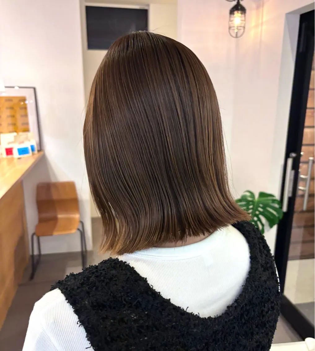 ミディアム 舟山 瑛太郎のヘアスタイル