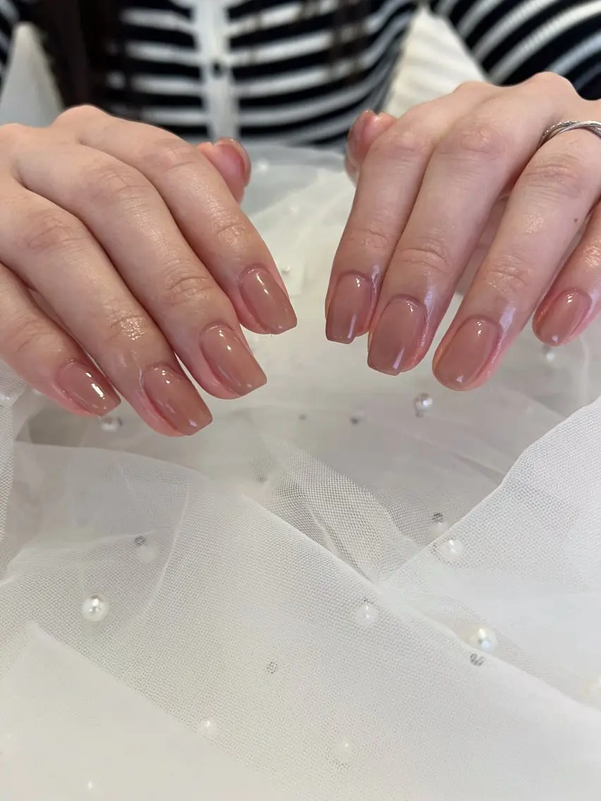 シンプルオフィスネイル💅の写真