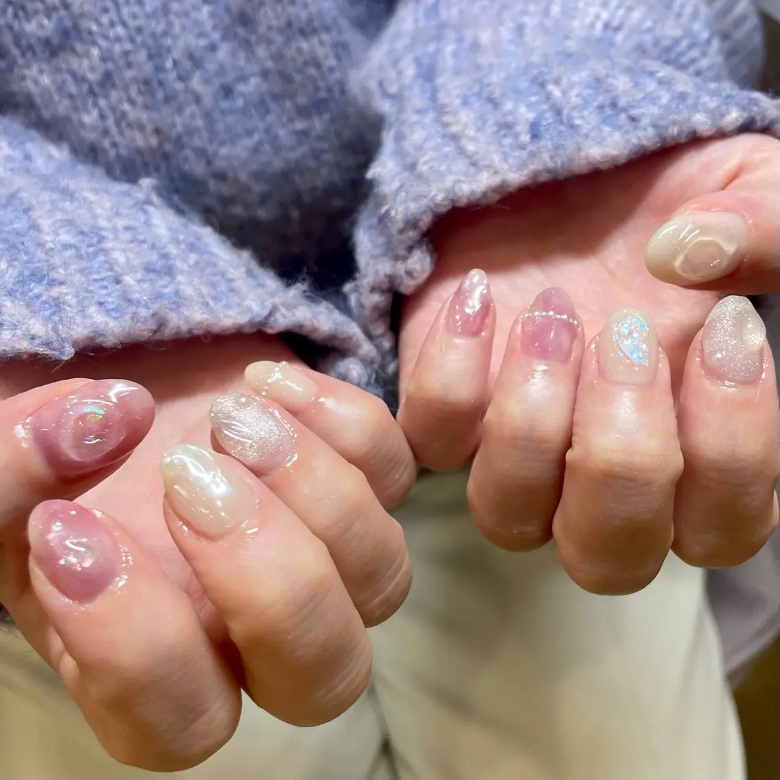 ネイル ハンドネイル neige Kouzukiのネイルデザイン