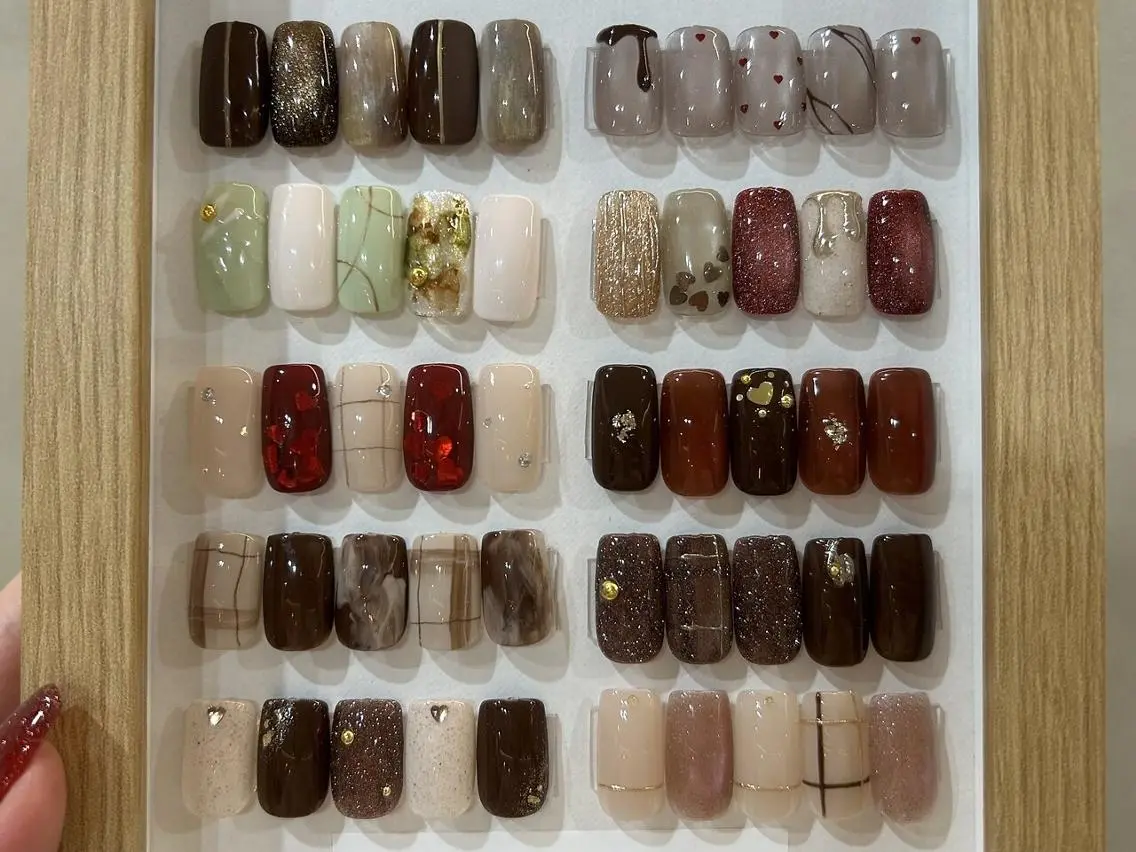 ネイル バレンタイン パラジェル認定サロン N°nail 立川のネイルデザイン