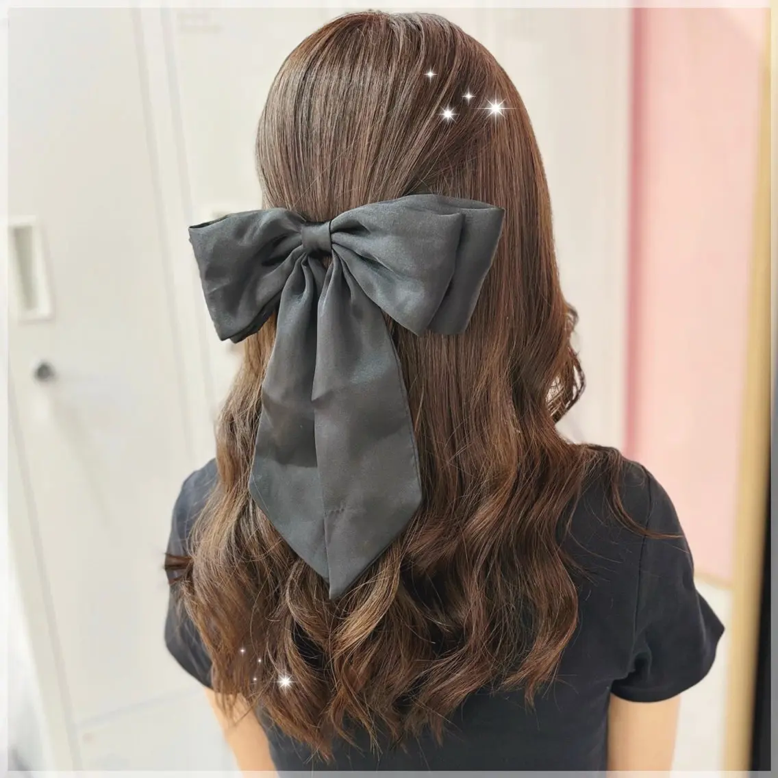 【🫧🎀リピーター様限定🎀🫧】うる艶ワンカラー➕カット➕髪質改善トリートメント➕簡単ヘアアレンジの写真