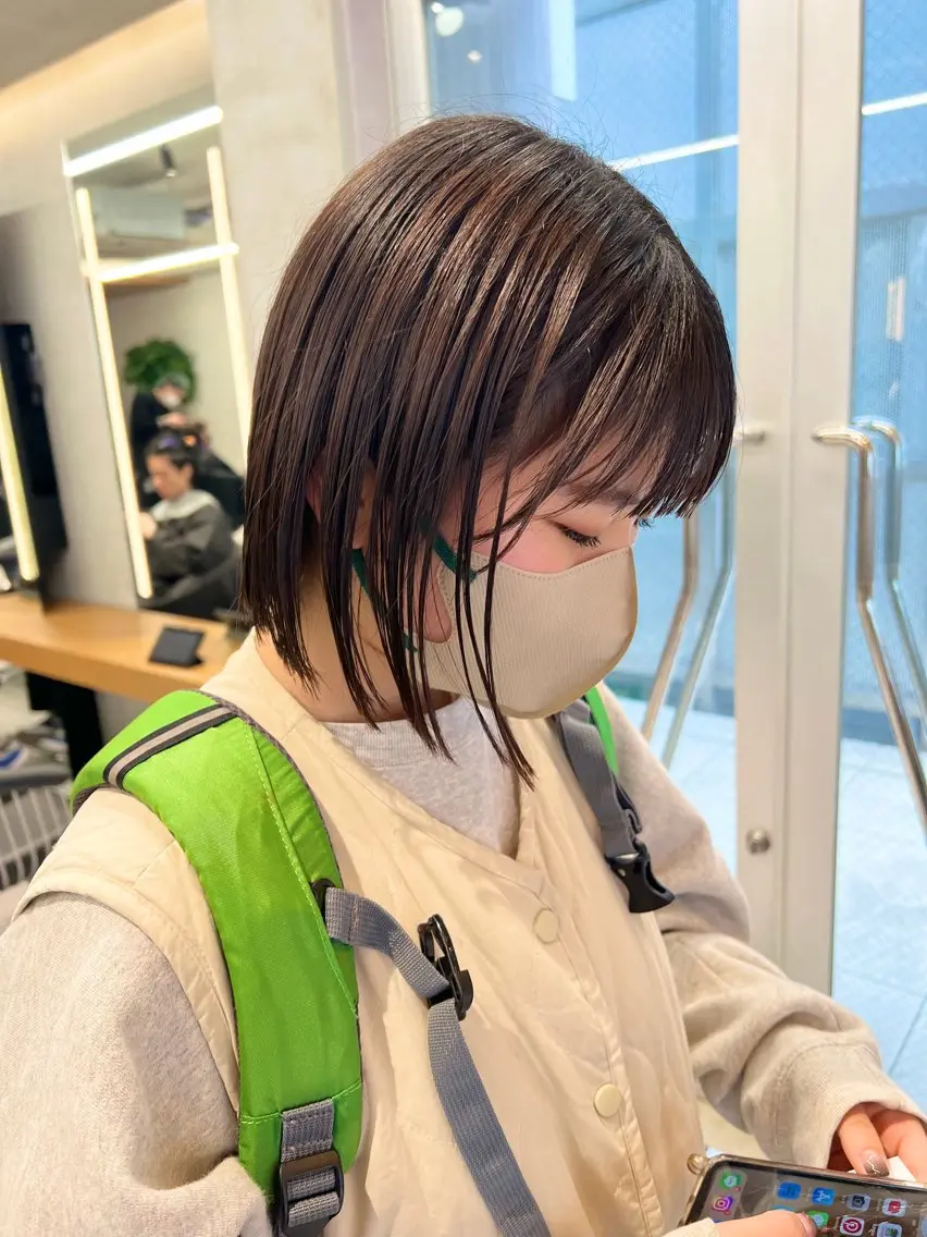 ショート 三浦 れいやのヘアスタイル