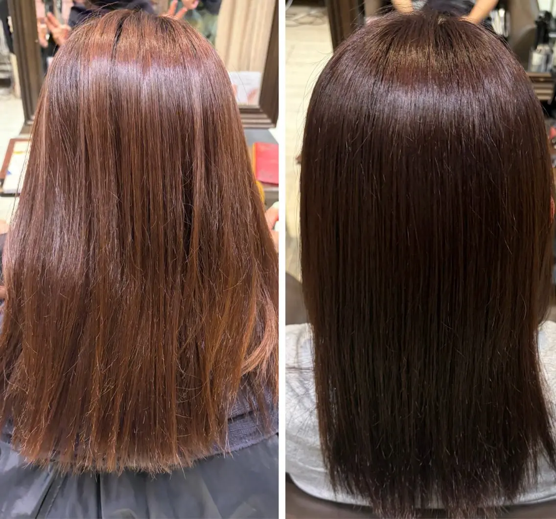 セミロング ヘアカラー あいみ モデル様募集中🎀のヘアスタイル
