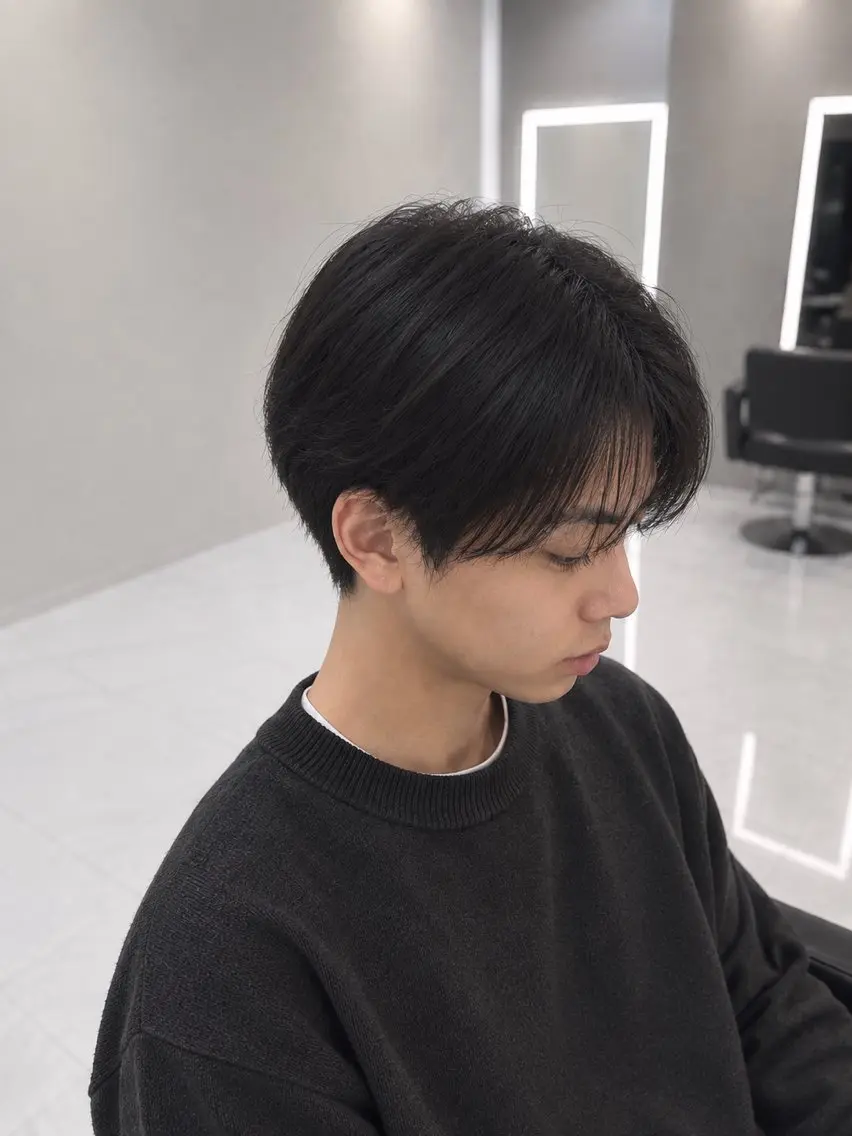メンズに合わせカット+縮毛矯正👦⭐️の写真