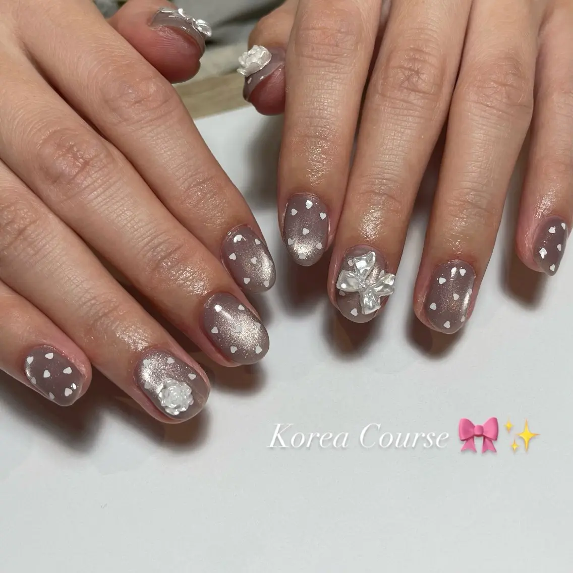 ネイル 韓国ネイル ニュアンスネイル MARU NAIL Izumiのネイルデザイン